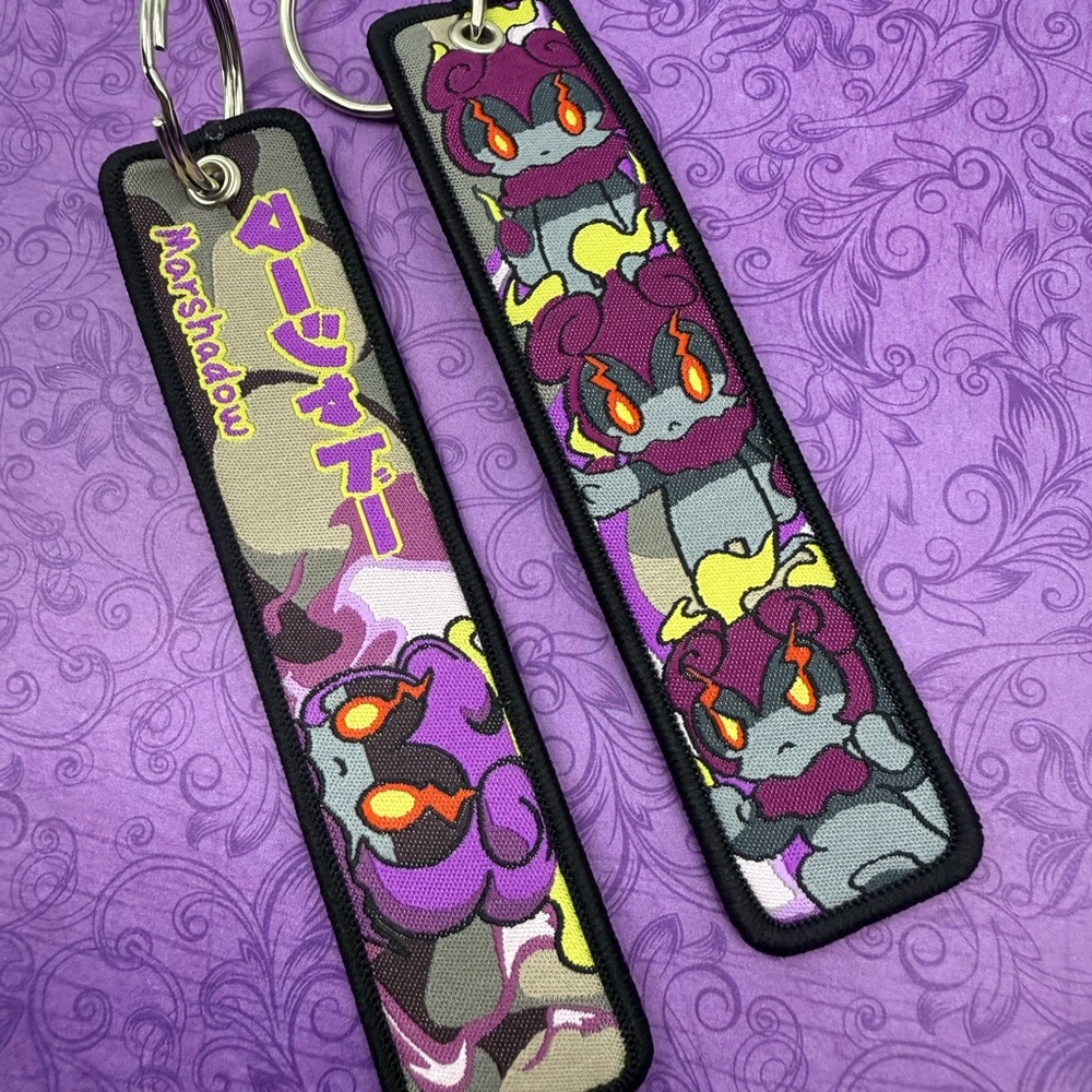 1 Piece Double Sided 5 Inch Marshadow Keychain